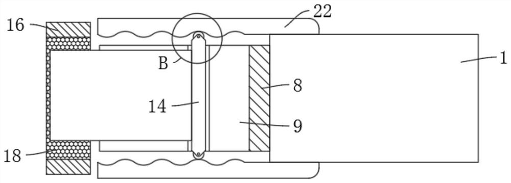 Thread trimming device on sewing machine and operation method of thread trimming device