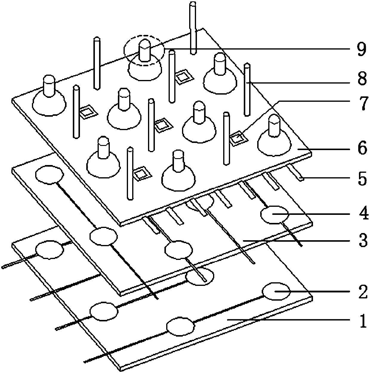 Sensor device for safe human-robot interaction