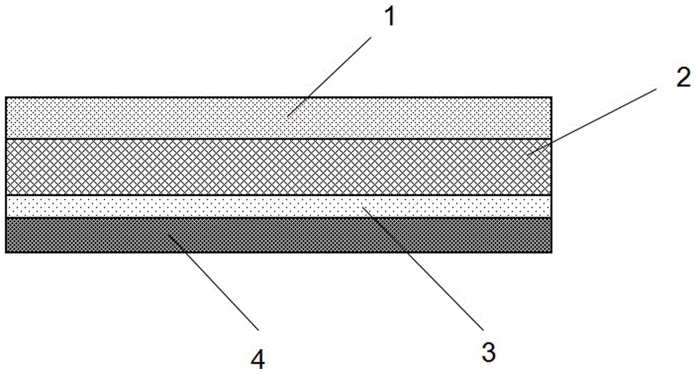 Self-luminous reflecting film and preparation method thereof