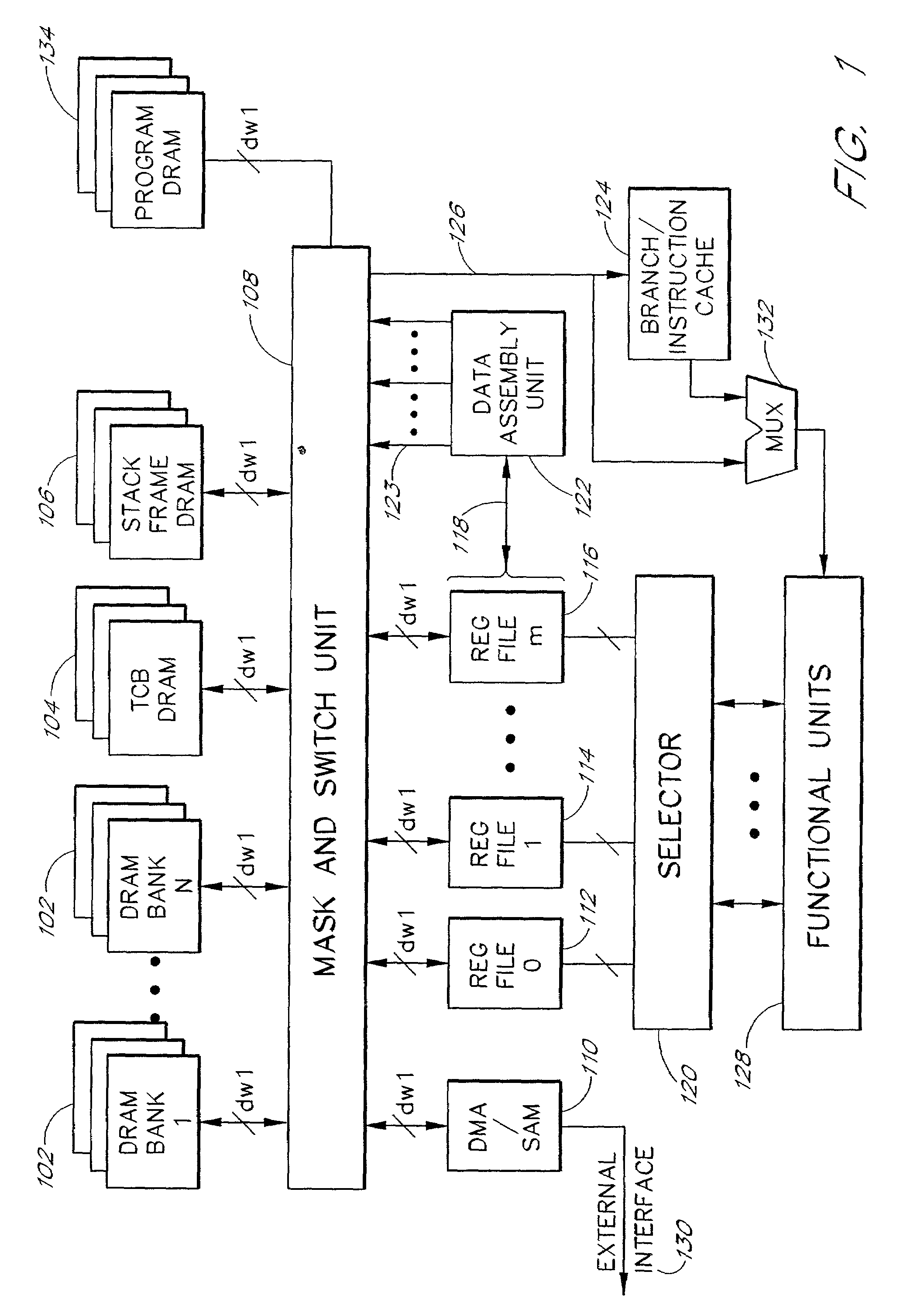 Methods for intelligent caching in an embedded DRAM-DSP architecture