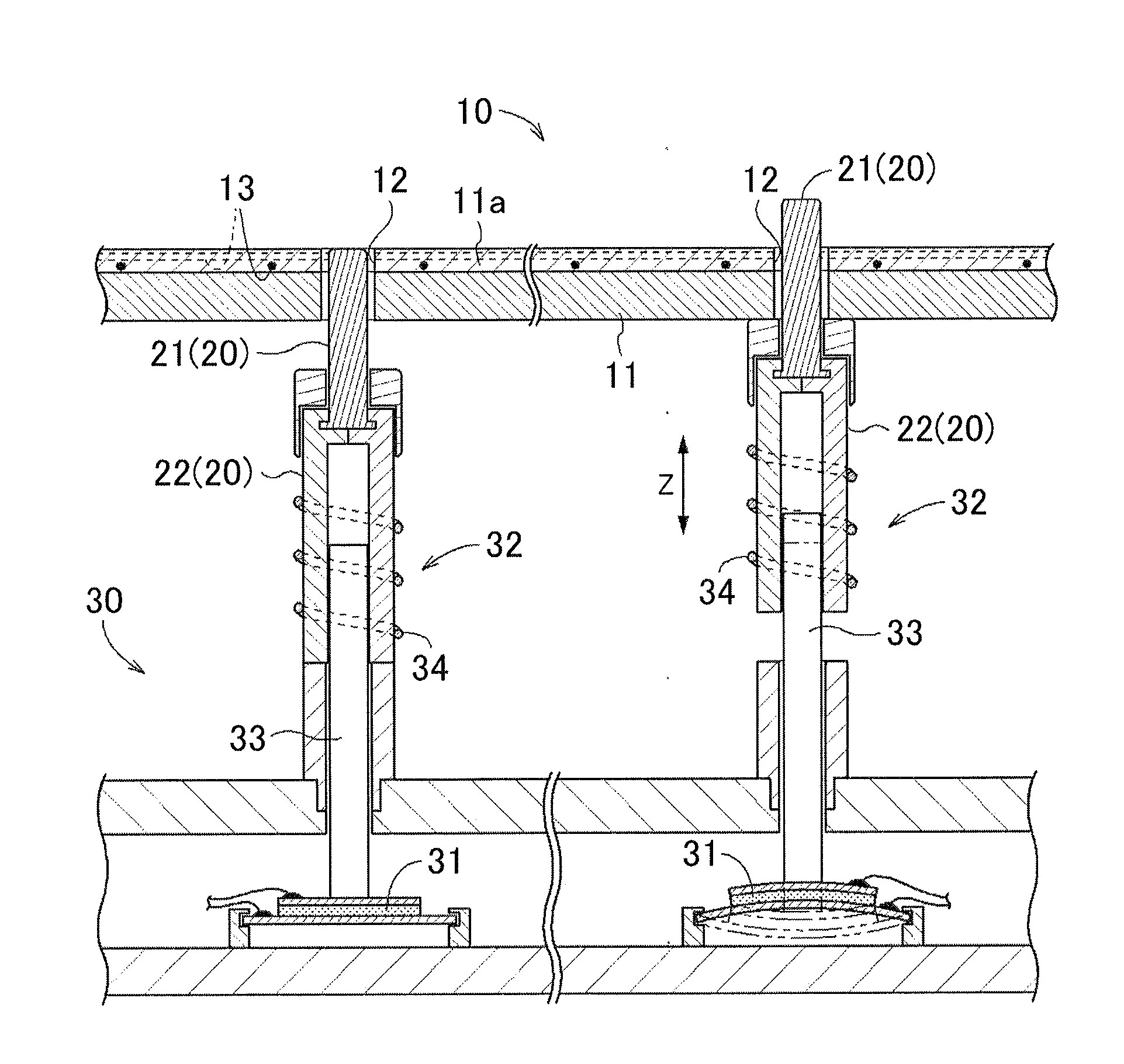 Operation input device