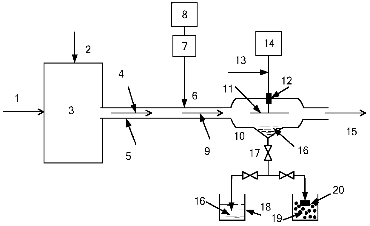 Method for purifying tail gas of diesel engine through plasmas