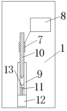 Shearing machine with speed detection feedback device