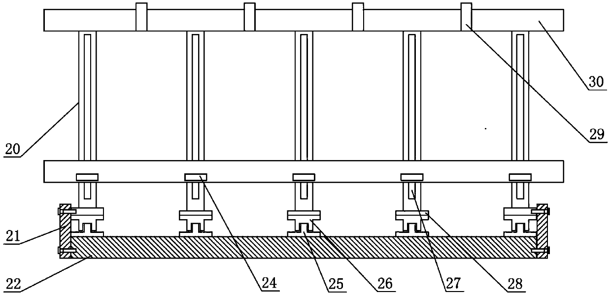 Modularized control rod driving system and method for horizontal reactor core structure