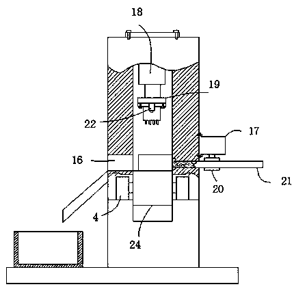 Electronic product testing production line and testing method thereof