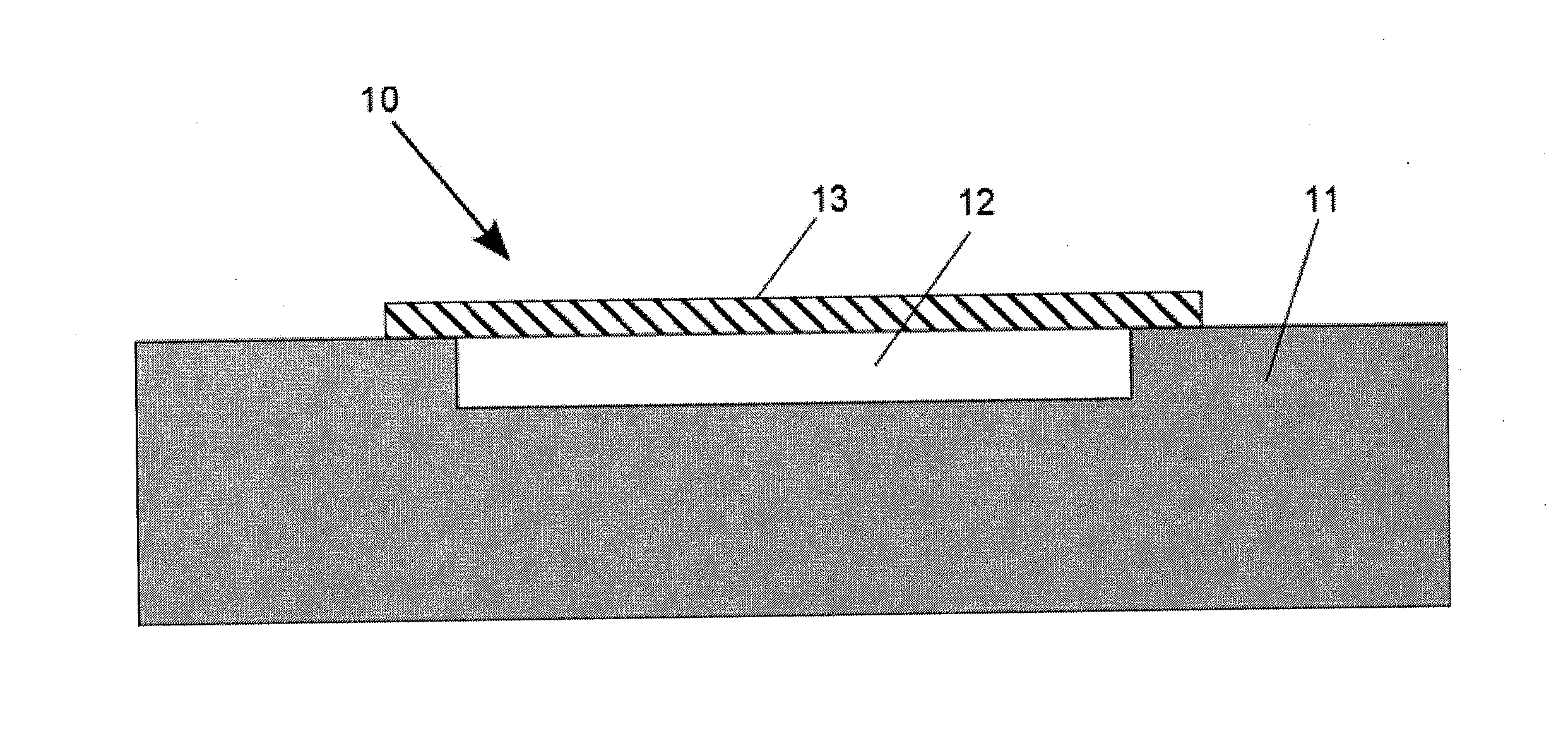 Sensor with vacuum cavity and method of fabrication