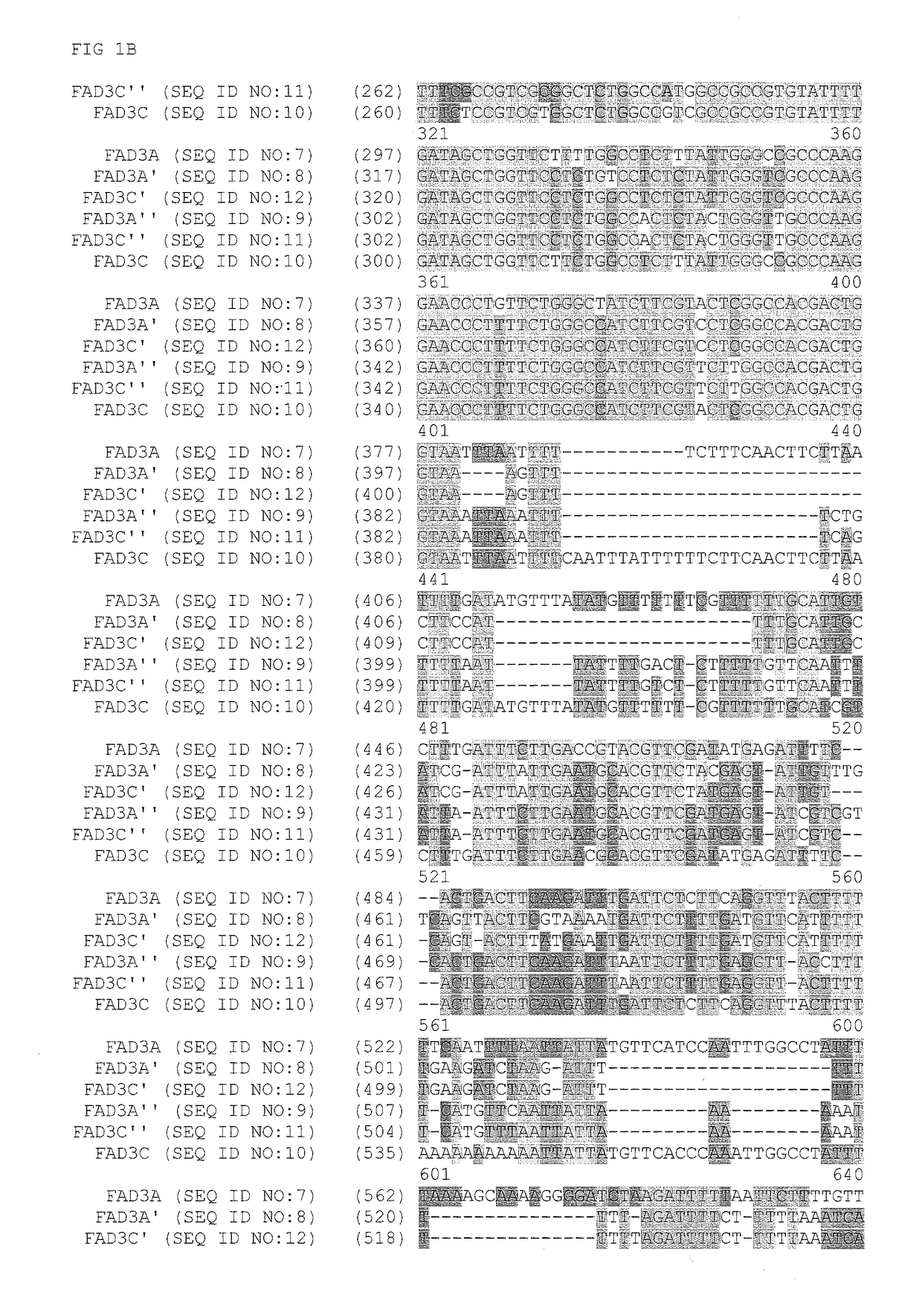 FAD3 performance loci and corresponding target site specific binding proteins capable of inducing targeted breaks