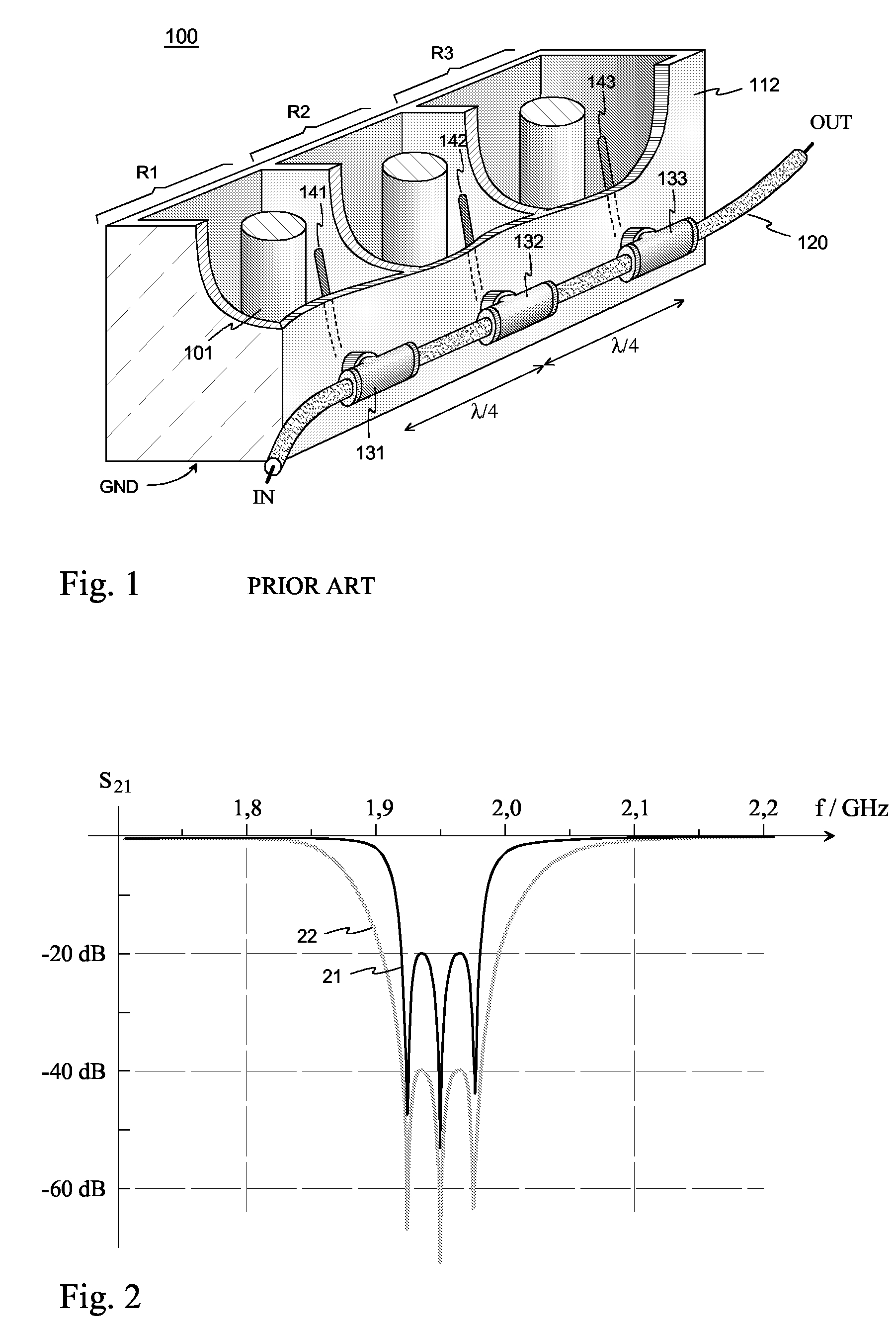 Band stop filter