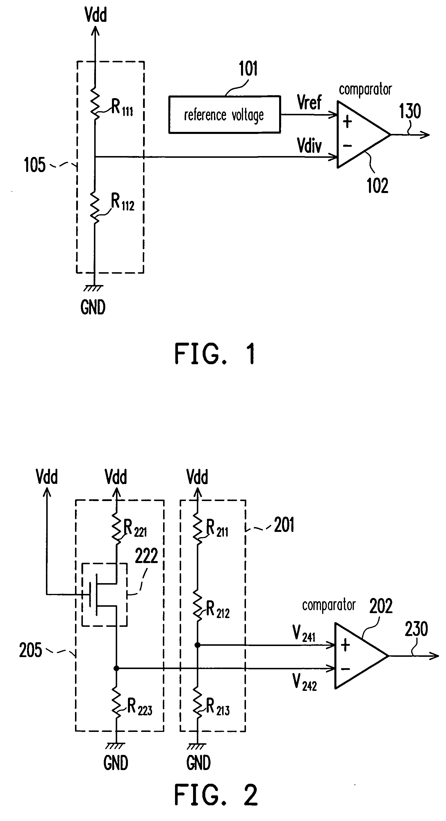 Low-voltage detection circuit