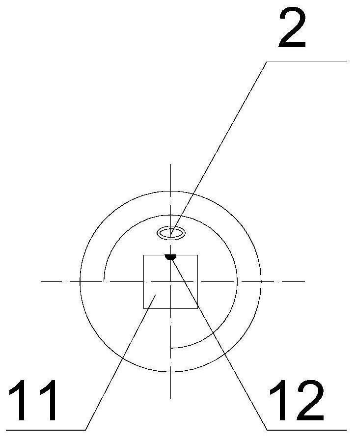 A kind of casing suitable for tsp tunnel geological forecast