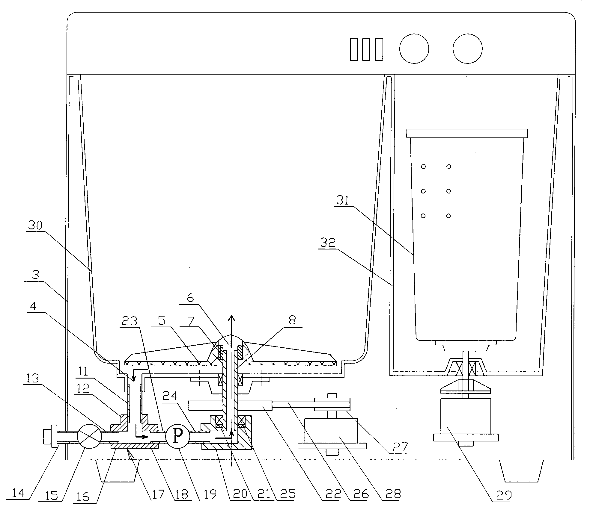 Washing method of washing machine and washing machine thereof