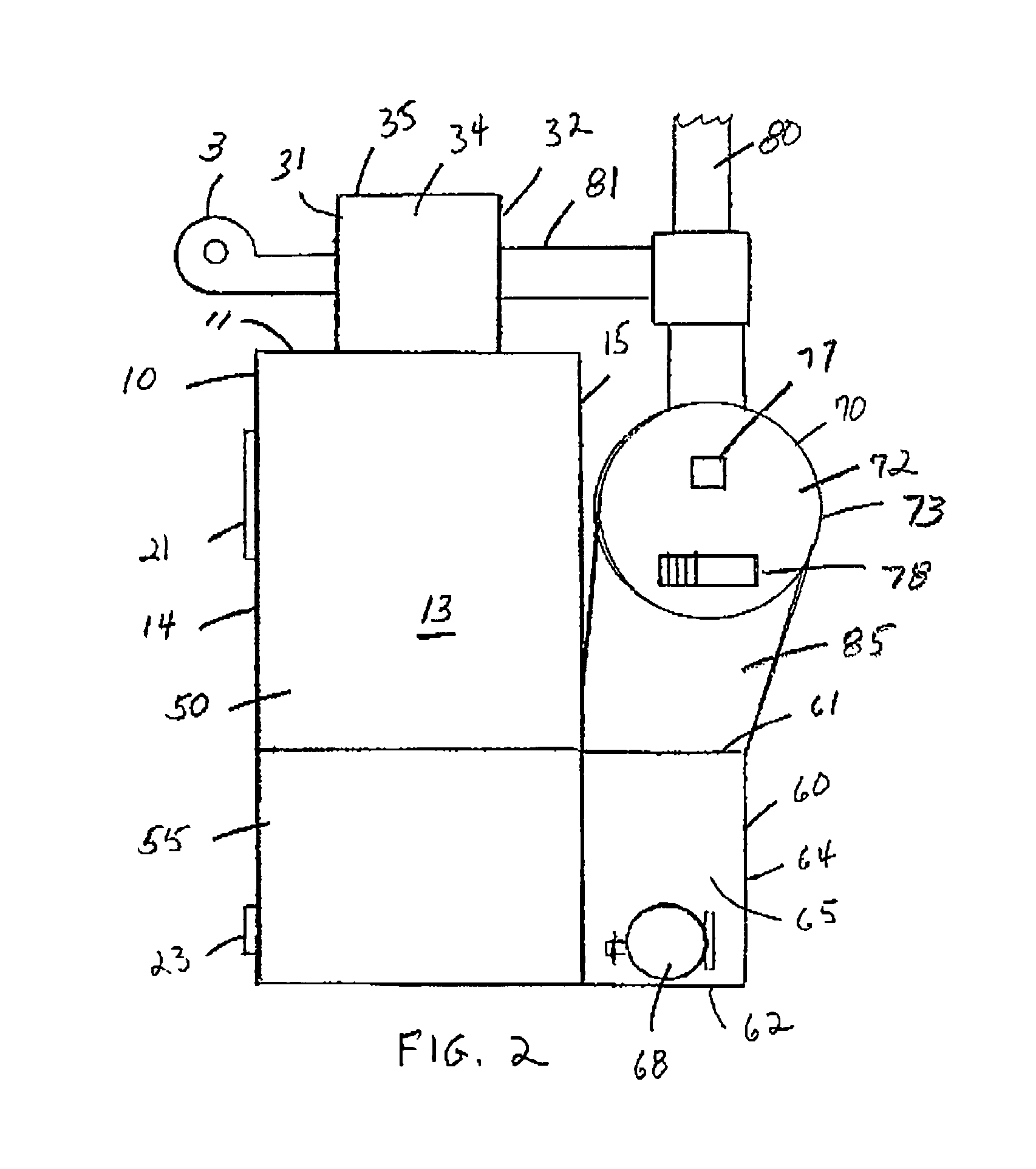 Wood burning furnace