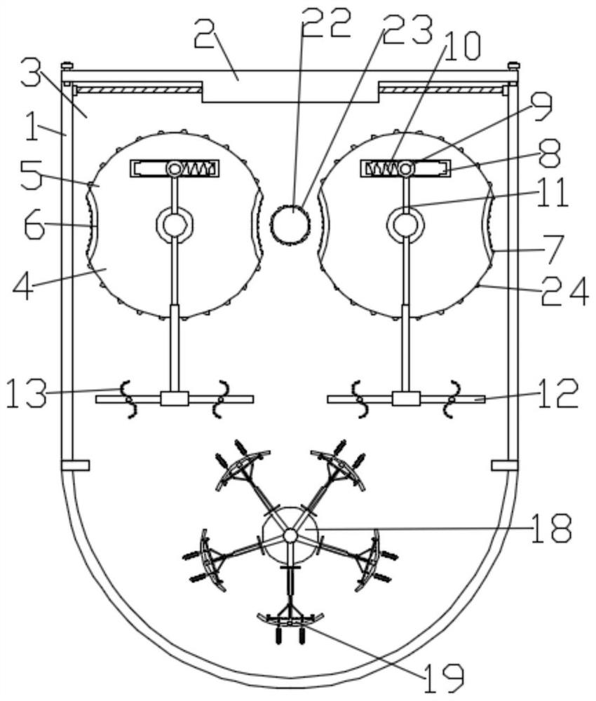 Building mortar stirring equipment