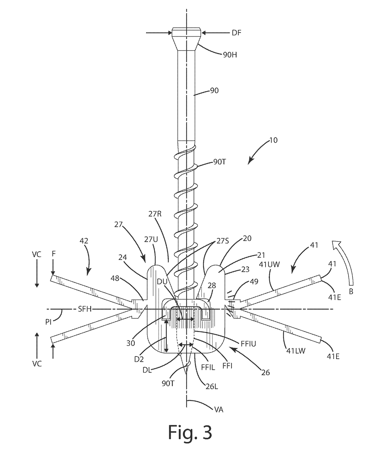 Hidden fastener unit and related method of use