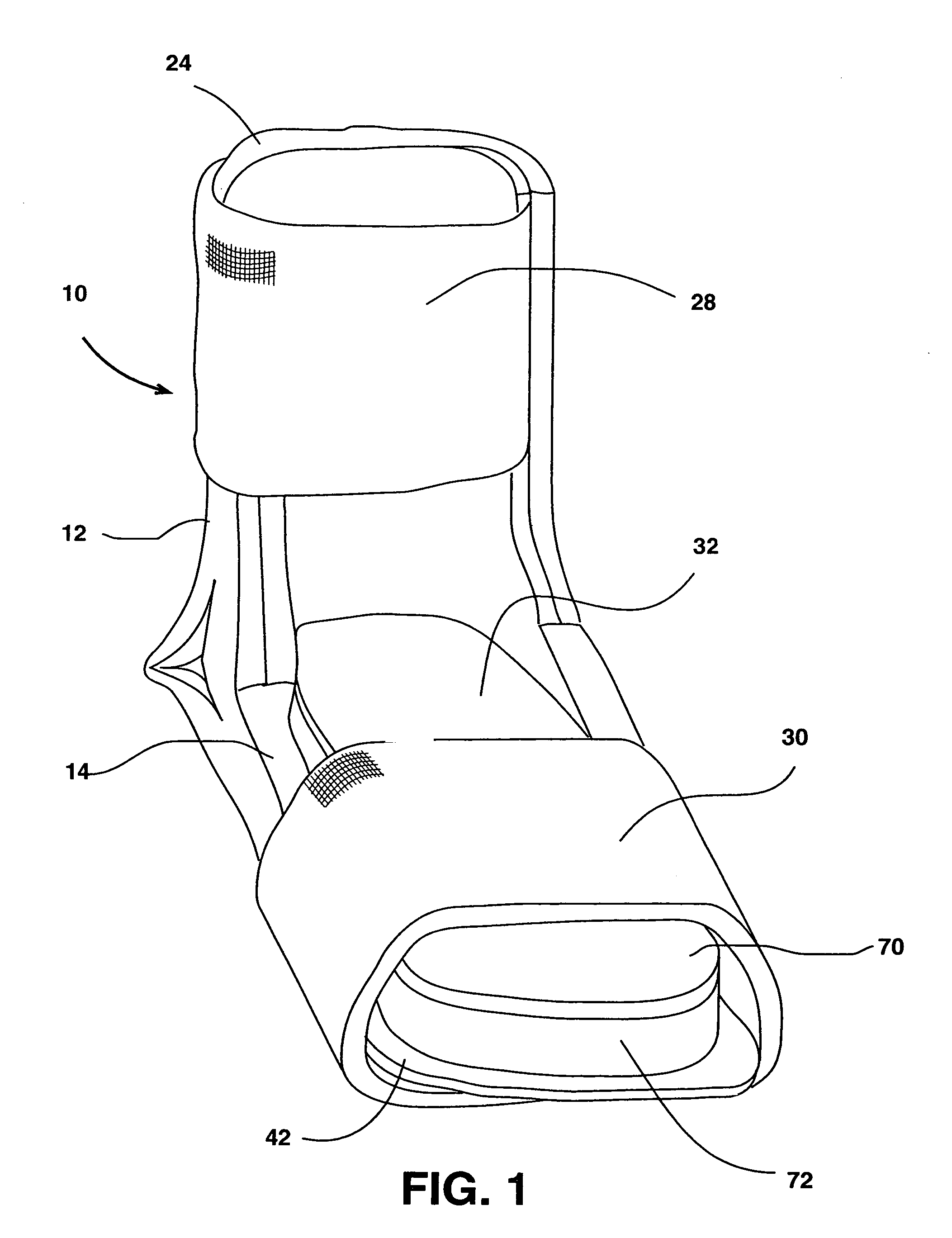 Variously adjustable night splint with adjustable spacers and lock-out hinge