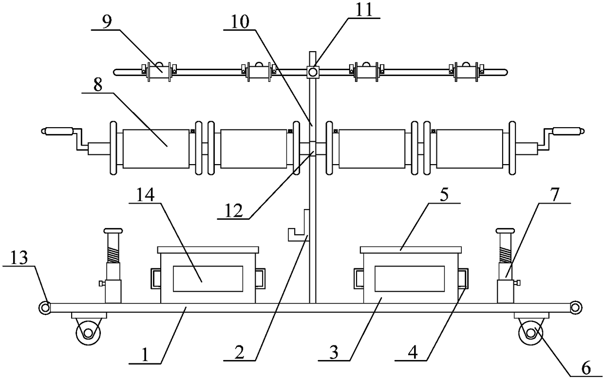 Winding device for multistrand metal wire