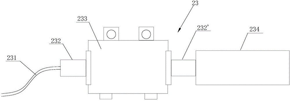 Peak power intensifier and high peak power MOPA fiber laser