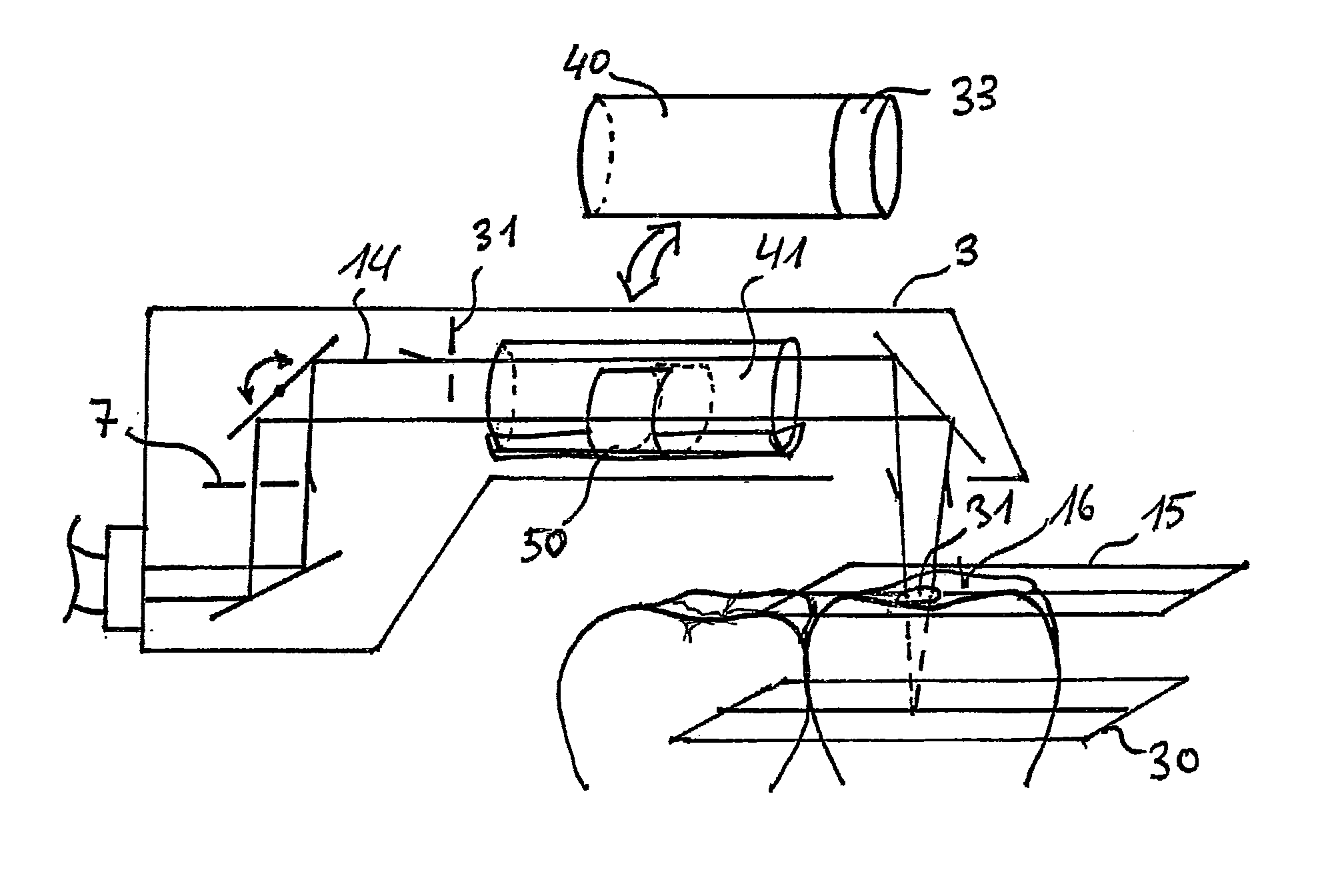 Device and method for optical 3D measurement and for color measurement