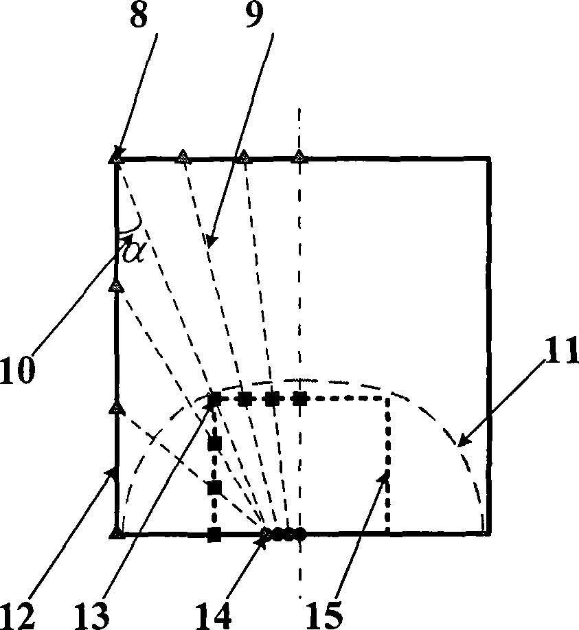 Internal waverider hypersonic inlet and design method based on random shock form