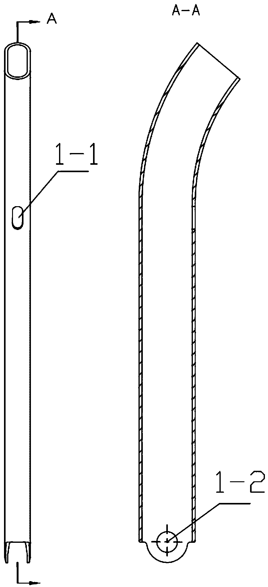 Safe handrail of gait training rehabilitation robot