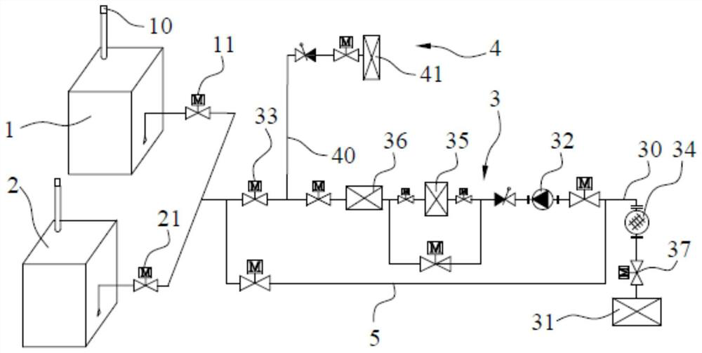 Method for preventing ship ballast water from overflowing