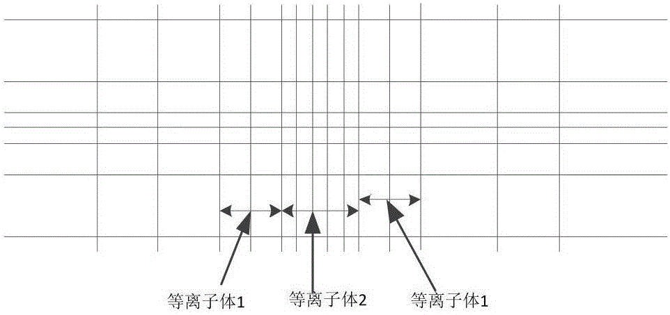 Method for realizing perfectly matched layer through auxiliary differential equation in plasma