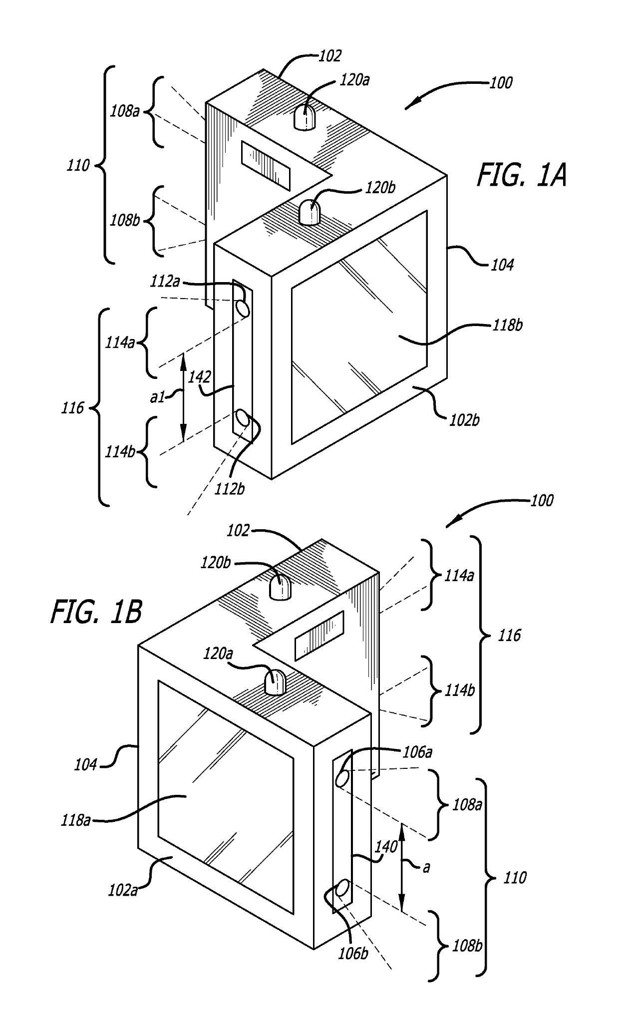 Corner security detection device