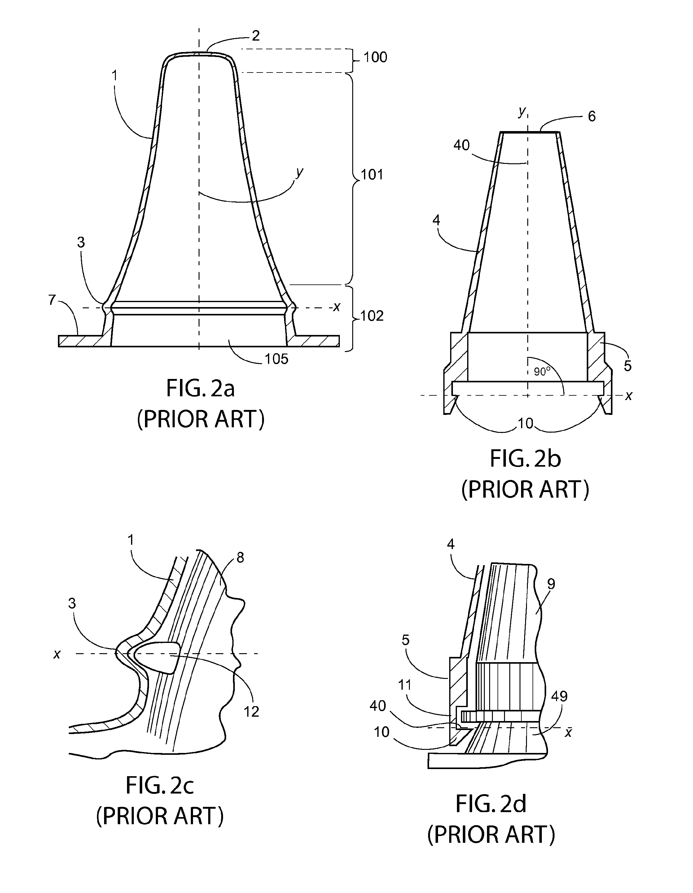 Probe cover with matching feature for a medical thermometer