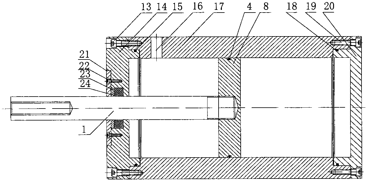 Hydraulic coupling anchor bolt