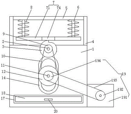 Flour separation device