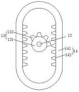 Flour separation device