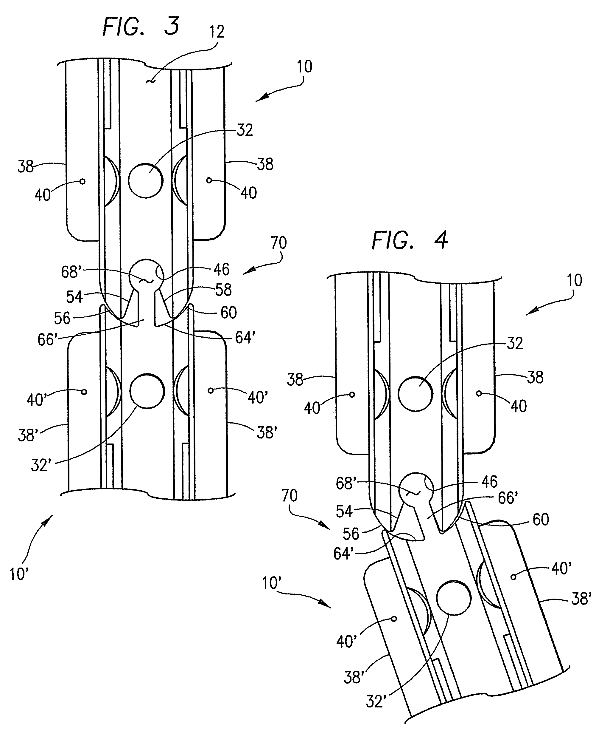 End connector for barrier devices