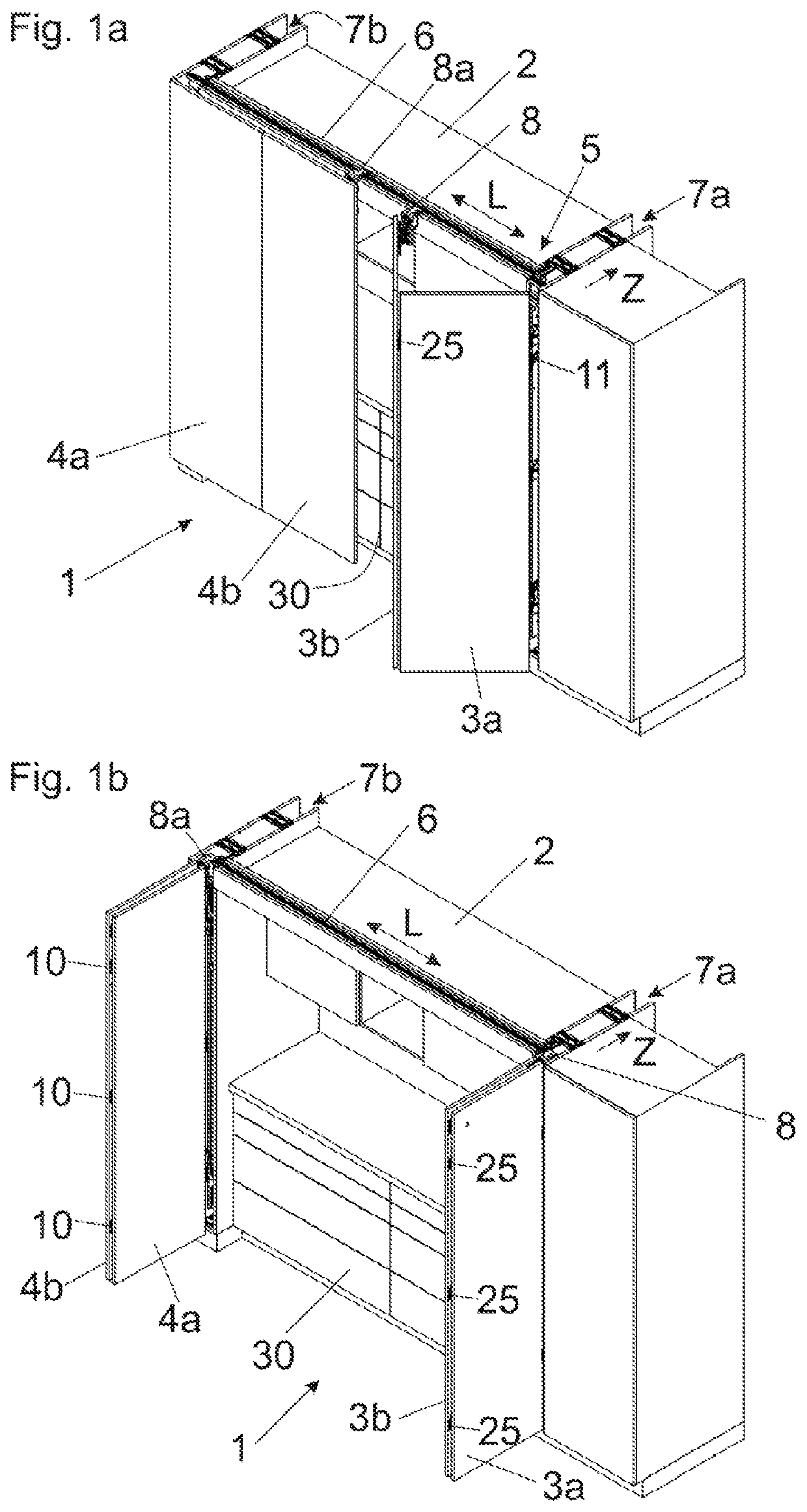 Guide system for guiding a door leaf