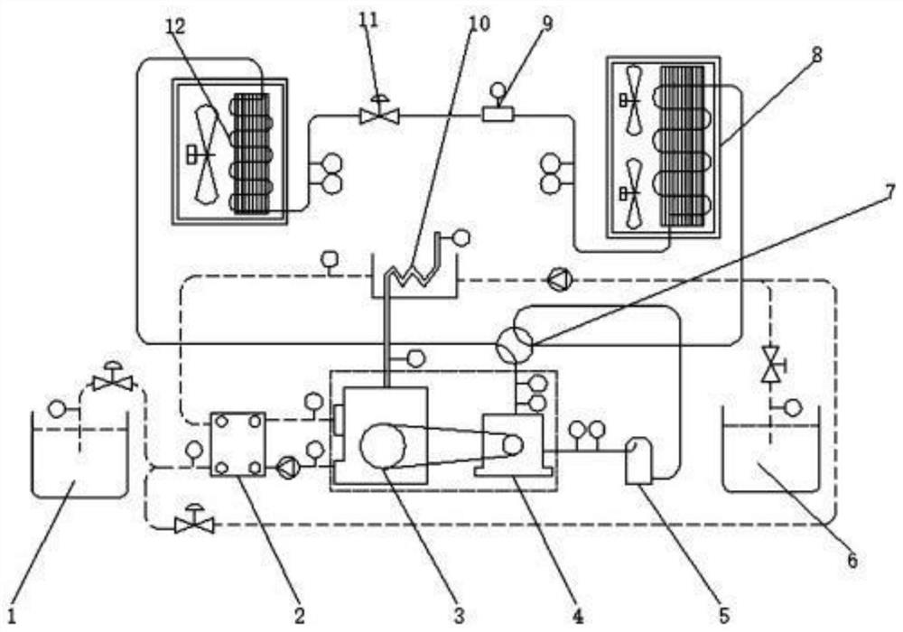 Water-side waste heat recovery system for data centers