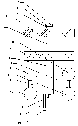 Equipment suitable for grinding of rubber pipes