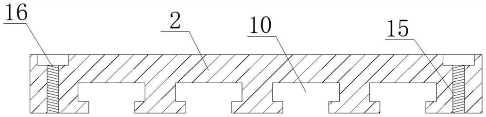 Fabricated building prefabricated slab capable of rapidly installing pipelines