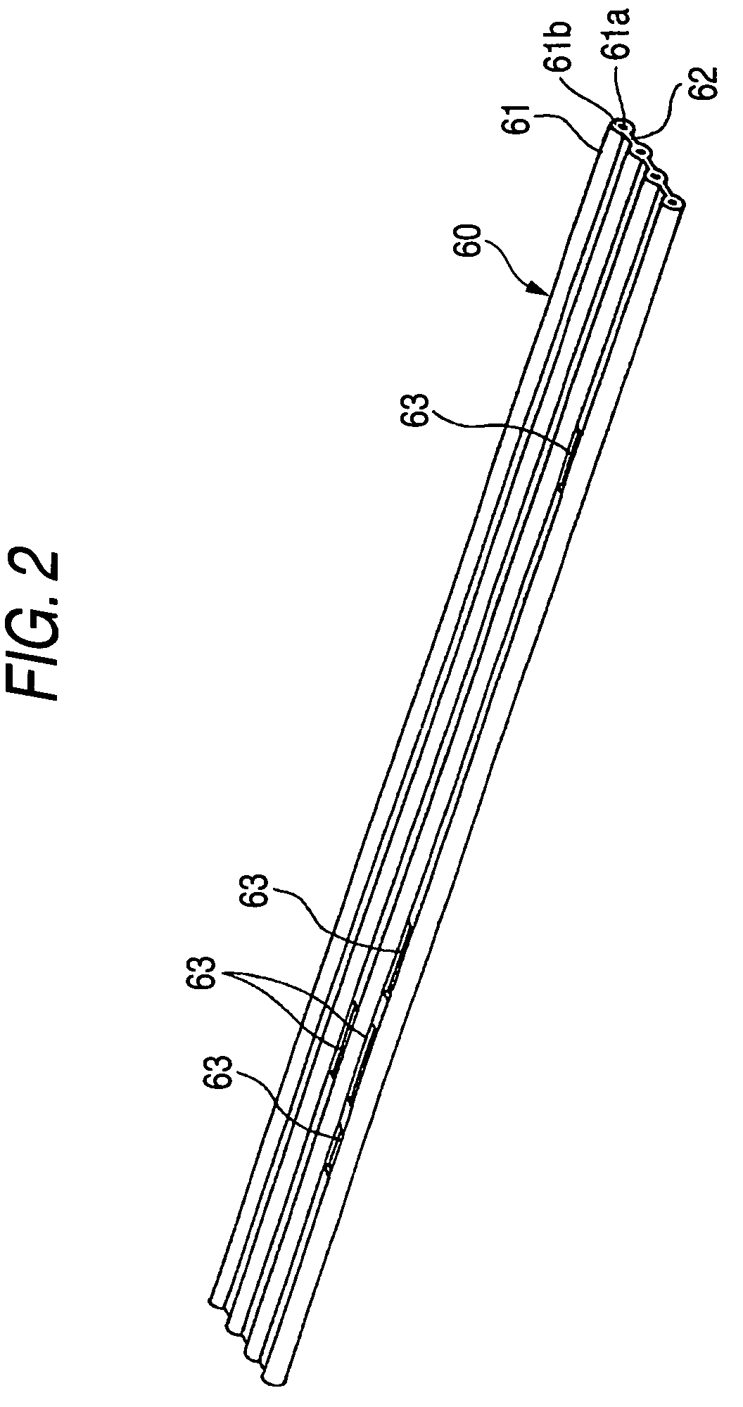 Flat cable clamp