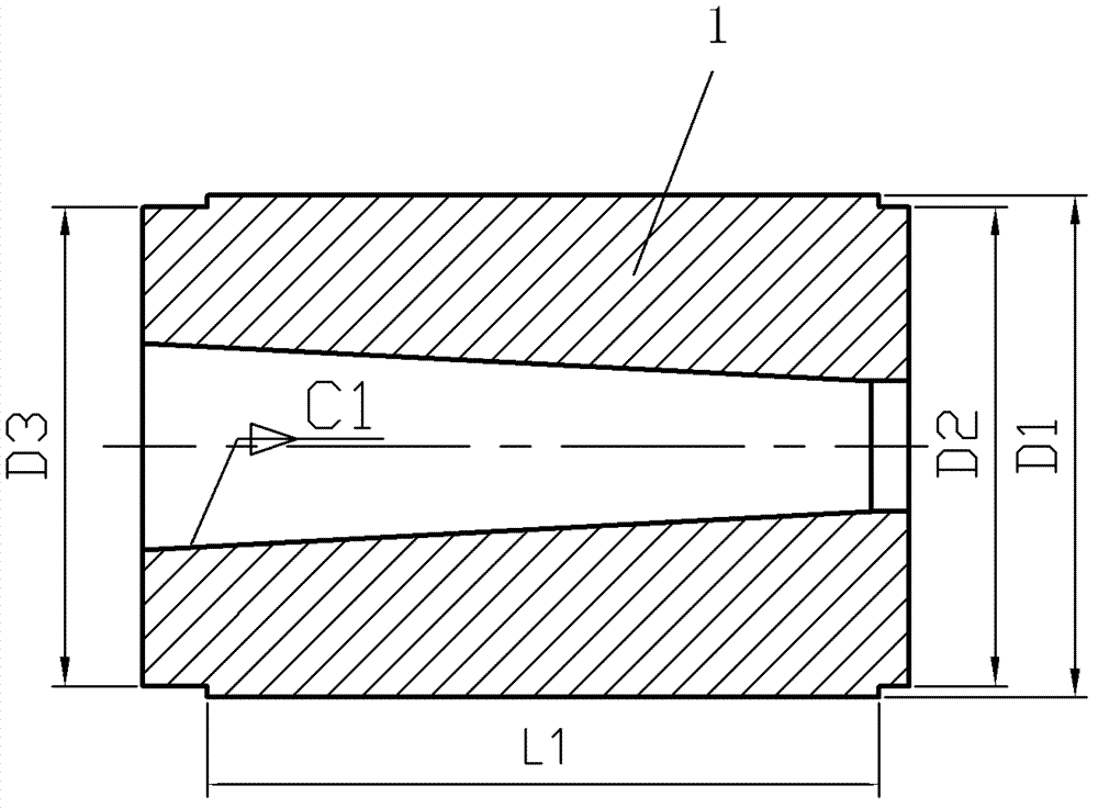 Internal expansion tool for mechanical processing