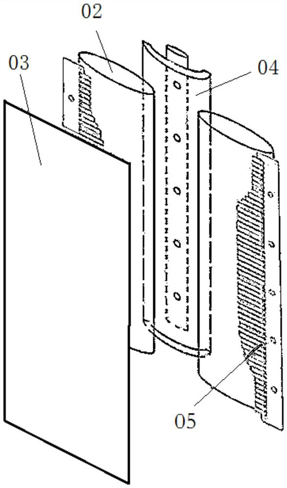 Magnetron sputtering coating uniformity adjusting device and adjusting method