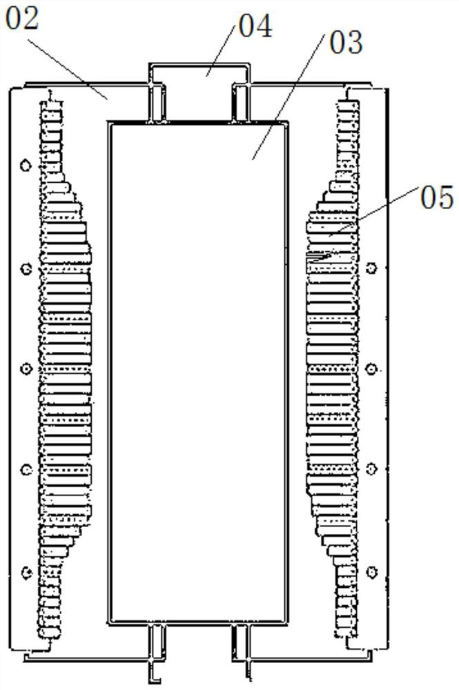 Magnetron sputtering coating uniformity adjusting device and adjusting method