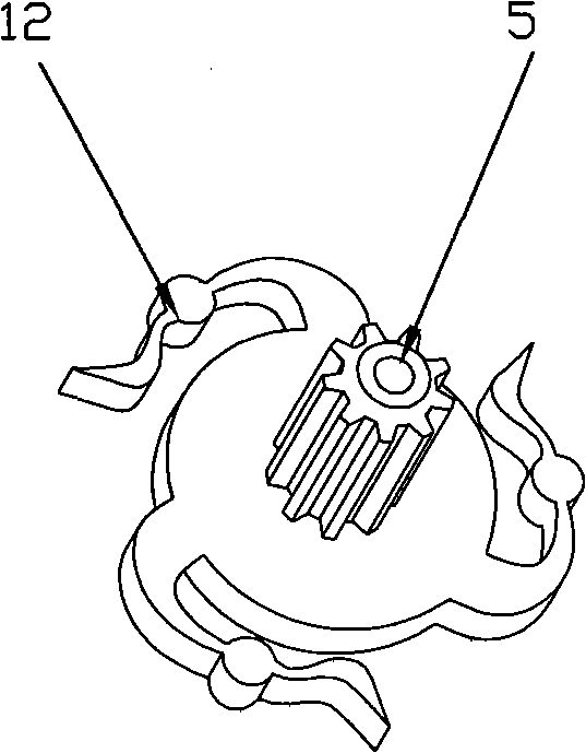 Liquid flux quantitative control device