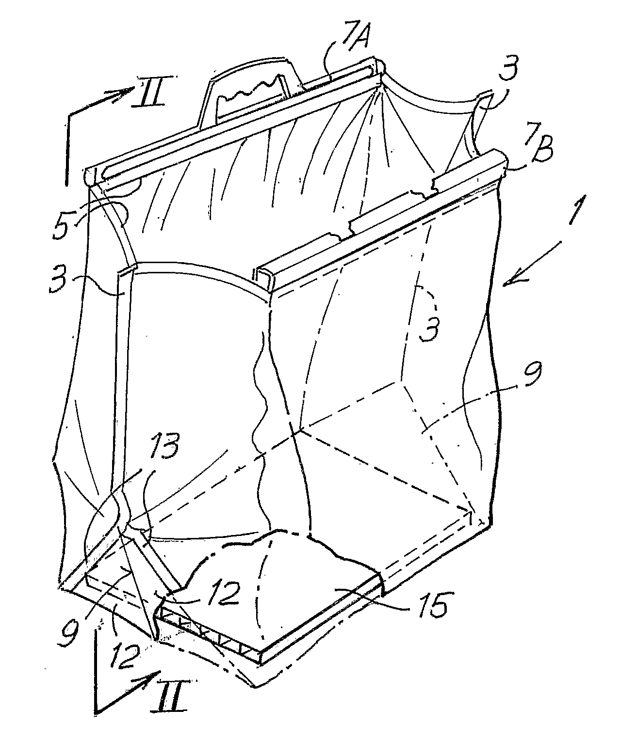 Thermal bag for foods and the like