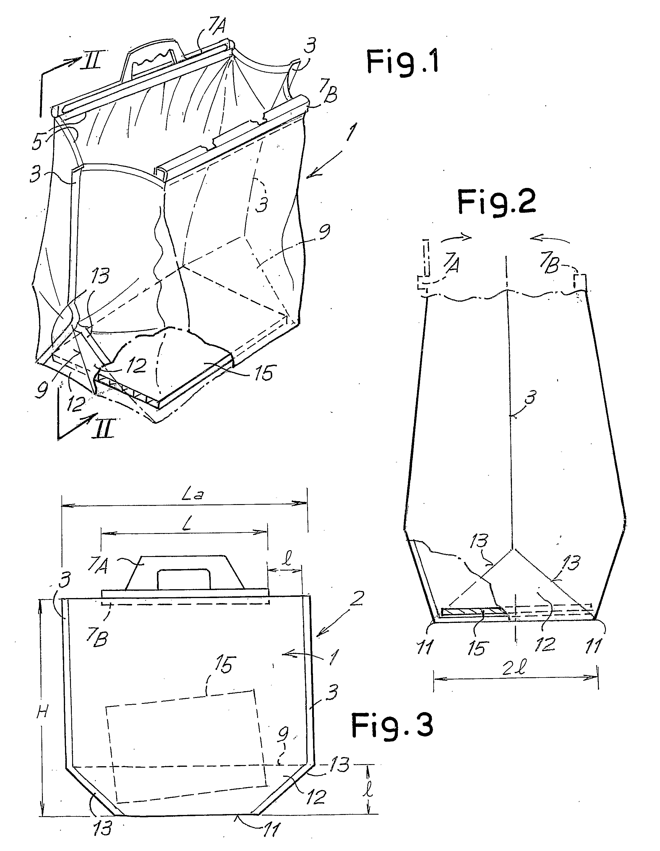 Thermal bag for foods and the like