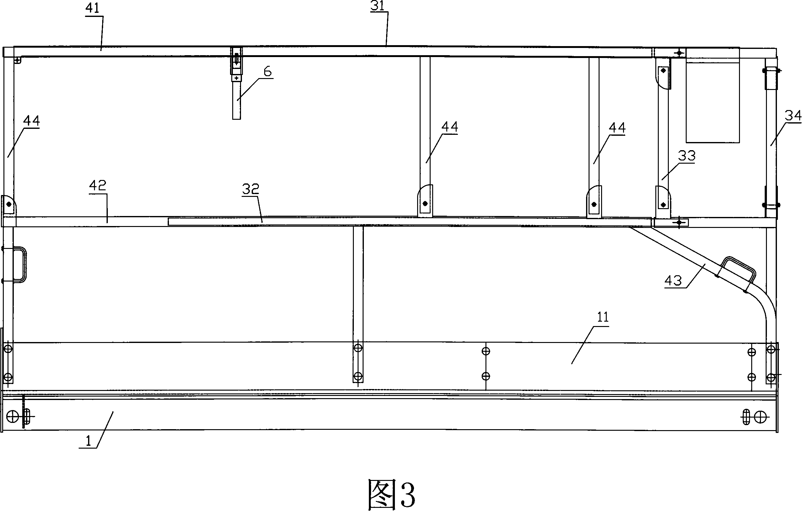 Aloft work platform with extensible work platform