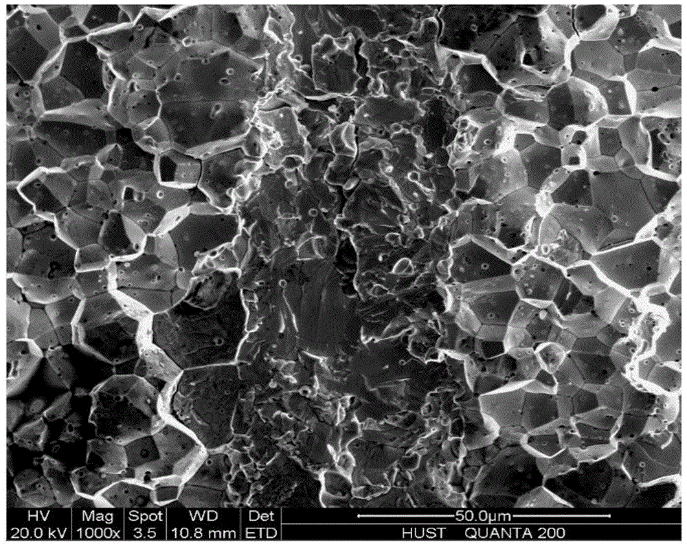 A kind of preparation method of layered toughened tungsten