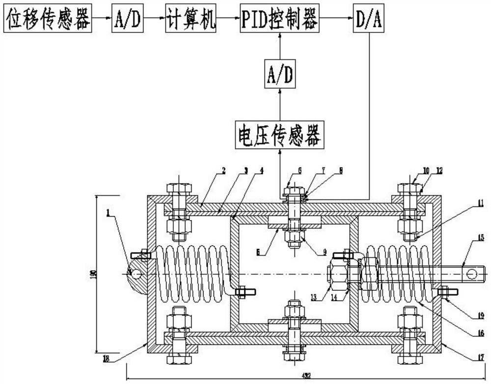 Self-resetting piezoelectric friction damper