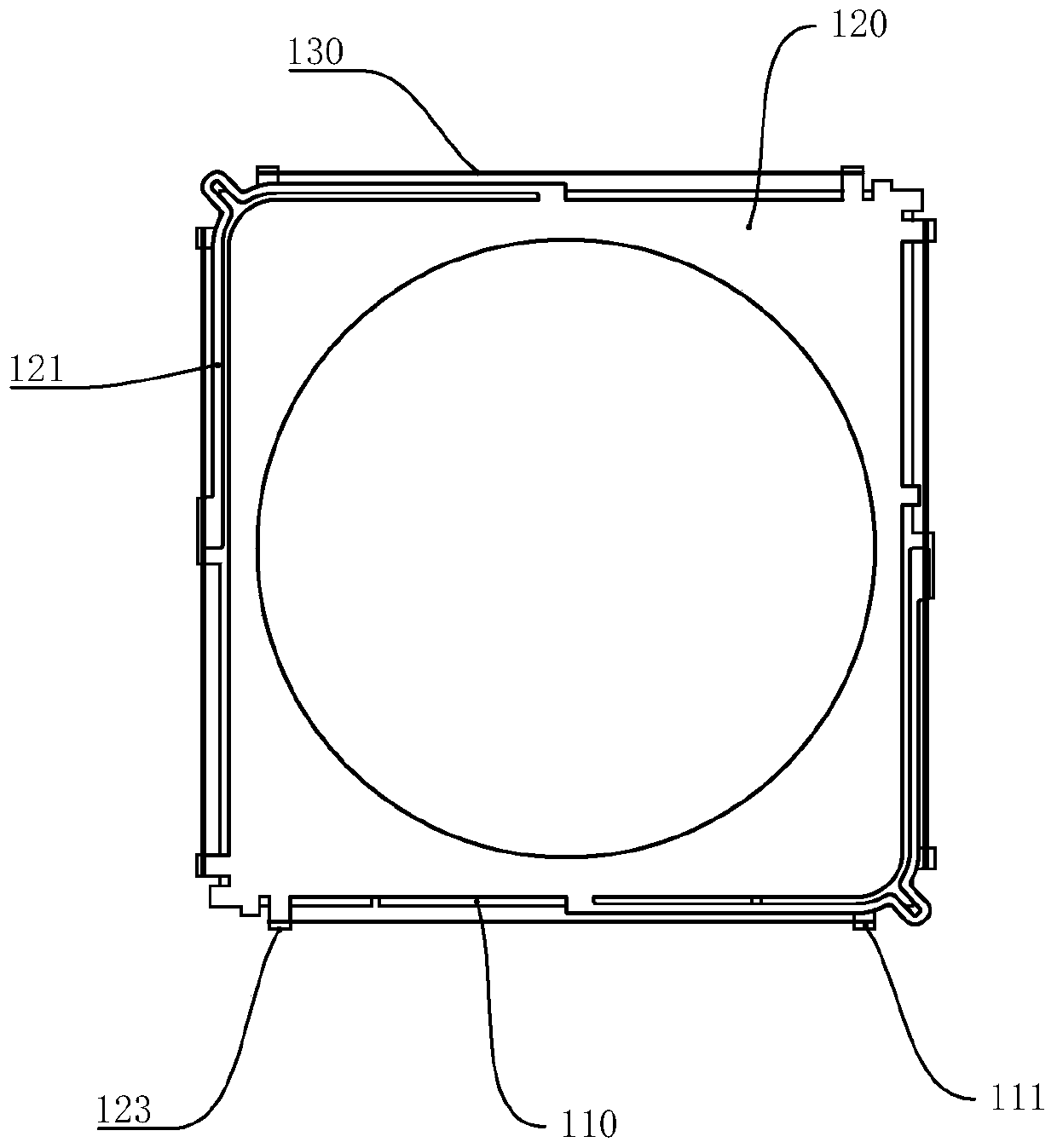 Multi-axis optical anti-shake and focusing device, camera module and electronic equipment