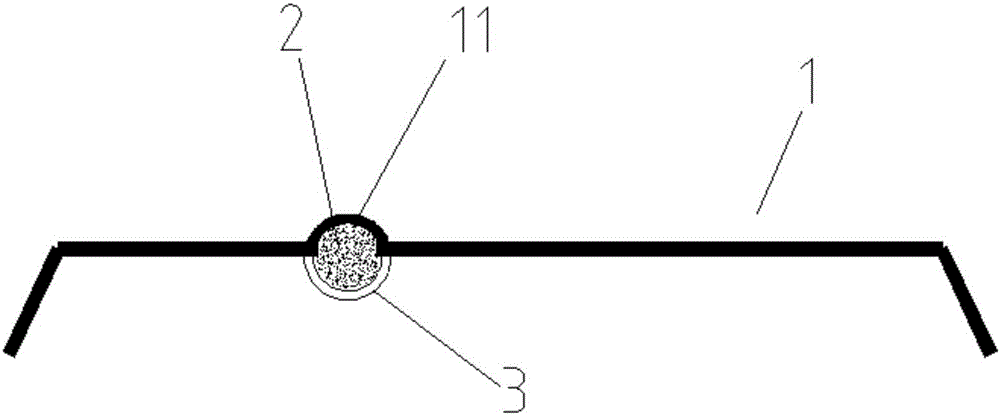 Novel diversion drainage structure of post-cast strip and construction method of novel diversion drainage structure of post-cast strip