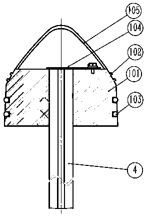 Blow-off valve for steam explosion adverse working conditions and action mode