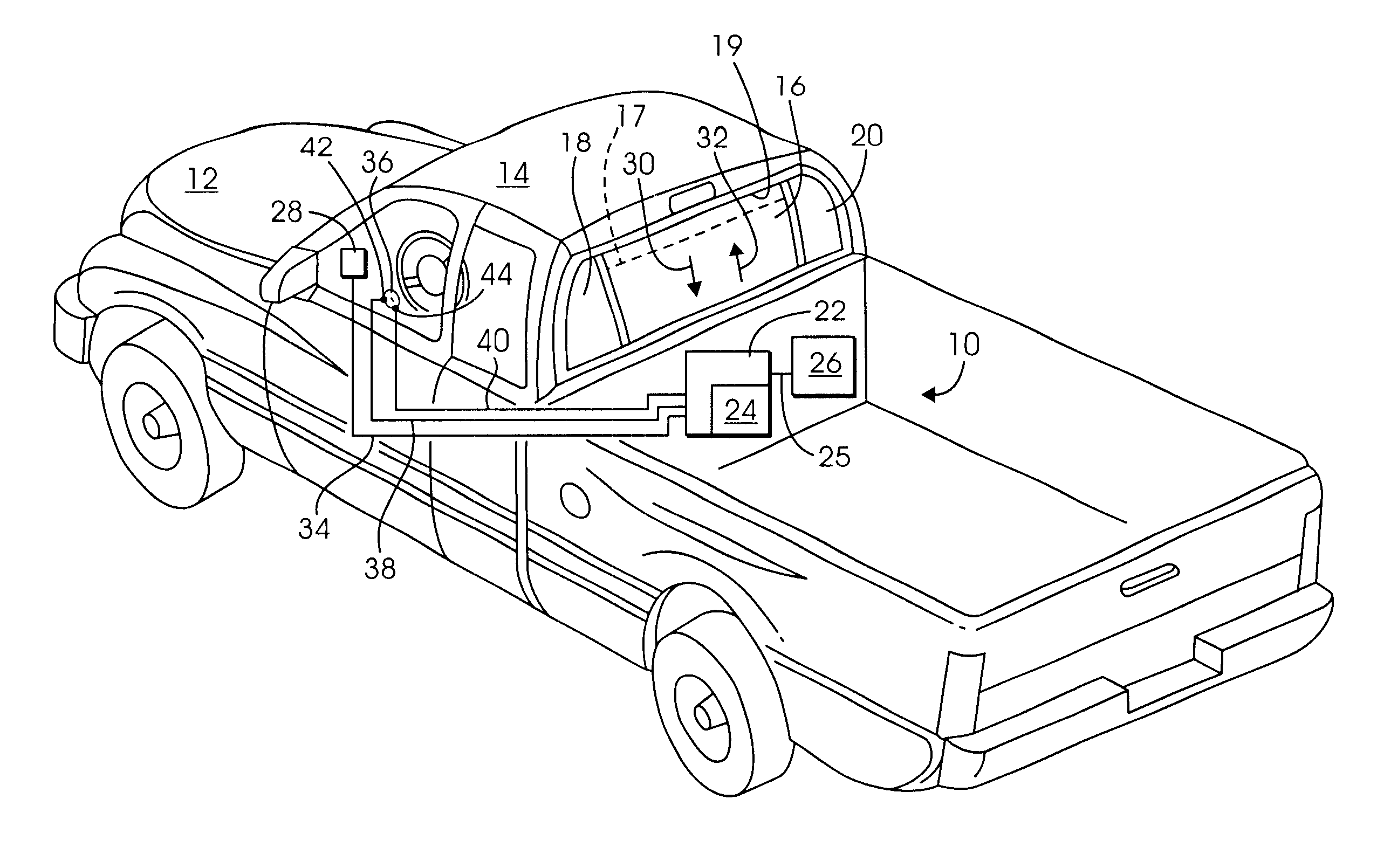 Method and apparatus for controllably moving a window